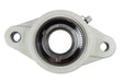 DURAFORCE 1-7/16" Stainless Steel Plastic Two Bolt Flange Bearing MUNCFL207-23 YCJT-1-7/16
