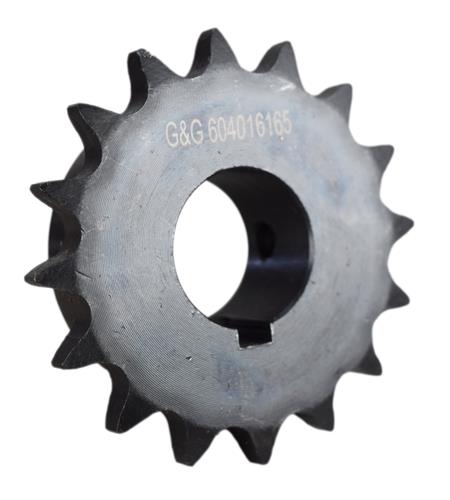DURAFORCE 40 Roller Chain Sprocket 16 Teeth 1" Bore 40B16-1 40BS16H-1
