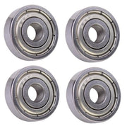 DURAFORCE (4 Each) 625-ZZ, 625-2Z, R1650-ZZ Shielded Radial Ball Bearing 5X16X5 SpinCo