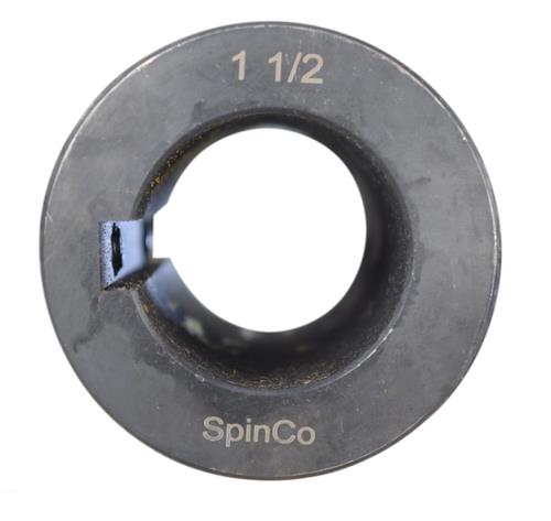 DURAFORCE 1-1/2" Solid Shaft Coupler w/ Keyway and Set Screws