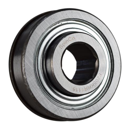 DURAFORCE 11/16" Hex Special AG Conveyor Bearing F205KRR1116-HX SpinCo