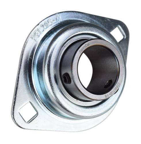 DURAFORCE 1" Rigid Flush Mount Pressed Steel Two Bolt Flange Bearing CSBPFL205-16M