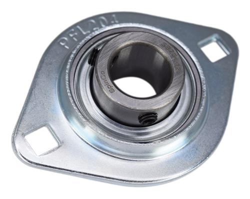 DURAFORCE 3/4" Pressed Steel Two Bolt Flange Bearing SBSFL204-12, SBPFL204-12