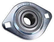 DURAFORCE 3/4" Pressed Steel Two Bolt Flange Bearing SBSFL204-12, SBPFL204-12