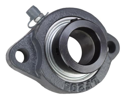 DURAFORCE 1" Light Duty Two Bolt Flange Bearing W/ Lock Collar ALF205-16G, FHLF205-16G