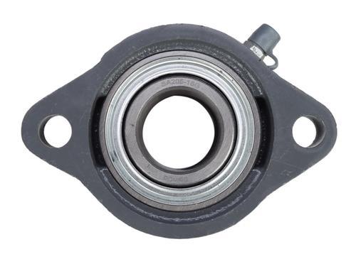 DURAFORCE 1" Light Duty Two Bolt Flange Bearing W/ Lock Collar ALF205-16G, FHLF205-16G