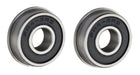 DURAFORCE (2 Each) FR4-2RS Flanged Sealed Radial Ball Bearing 1/4 ID X 5/8 OD X 0.196" W