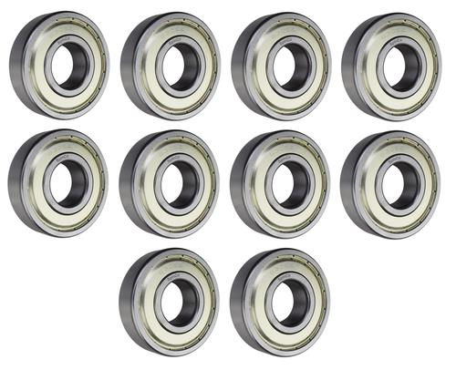 DURAFORCE (10 Pack) 6305-ZZ, 6305-2Z, 305SS Shielded Radial Ball Bearing 25X62X17 SpinCo