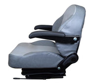 DURAFORCE Gray Zero Turn Mower Suspension Seat Bobcat Dixie Snapper Toro Exmark Bad Boy