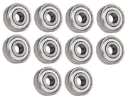 DURAFORCE (10 Each) 1614-ZZ Shielded Radial Ball Bearing 3/8 ID X 1-1/8 OD X 3/8 Wide