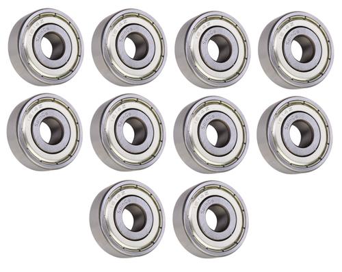 DURAFORCE (10 Each) 1614-ZZ Shielded Radial Ball Bearing 3/8 ID X 1-1/8 OD X 3/8 Wide
