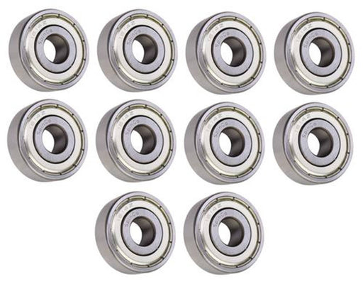 DURAFORCE (10 Each) 1614-ZZ Shielded Radial Ball Bearing 3/8 ID X 1-1/8 OD X 3/8 Wide