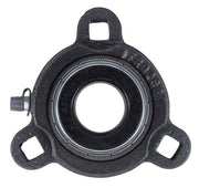DURAFORCE 1-1/8" Three Bolt Flange Bearing W/ Lock Collar SATRD206-18G, VF3E-118, VF3E-118