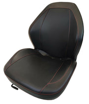 DURAFORCE Case Skid Steer Black Seat with Slides 40XT 60XT 70XT 75XT 85XT 90XT 95XT Ect.