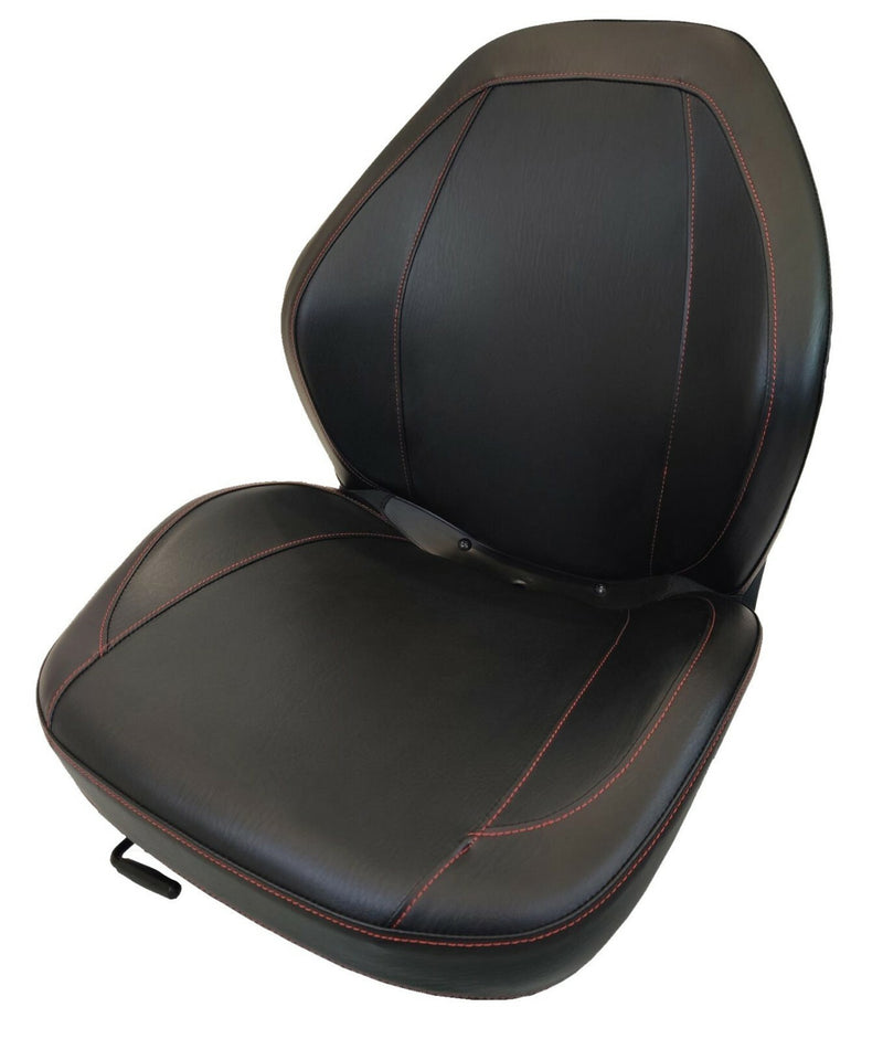 DURAFORCE Case Skid Steer Black Seat with Slides 40XT 60XT 70XT 75XT 85XT 90XT 95XT Ect.