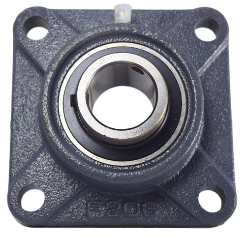 DURAFORCE 1-3/16" Four Bolt Flange Bearing Set Screws F4B-SC-103, UCF206-19 SpinCo