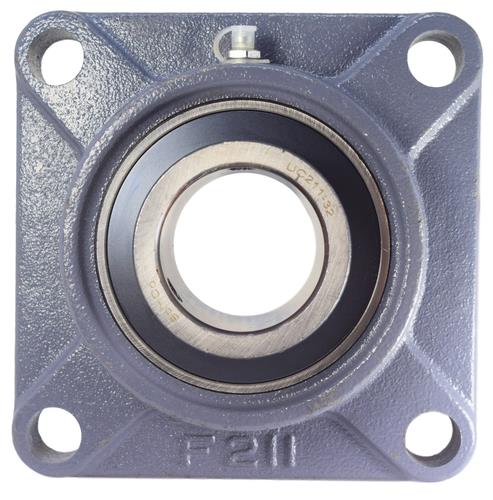 DURAFORCE 2" Four Bolt Flange Bearing Set Screws F4B-SC-200, UCF211-32 SpinCo