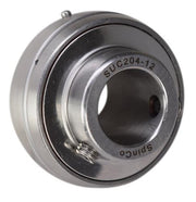 DURAFORCE 3/4" Stainless Steel Set Screw Locking Insert Bearing MUC204-12, SUC204-12