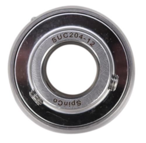 DURAFORCE 3/4" Stainless Steel Set Screw Locking Insert Bearing MUC204-12, SUC204-12