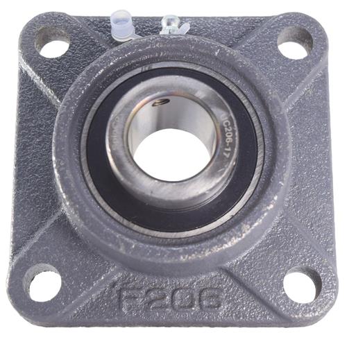 DURAFORCE 1-1/16" Four Bolt Flange Bearing Set Screws F4B-SC-101 UCF206-17 SpinCo