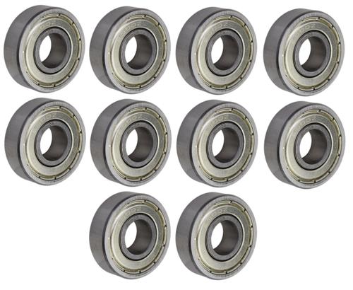 DURAFORCE (10 Each) 6000-ZZ, 6000-2Z, 7100KPP Shielded Radial Ball Bearing 10X26X8 SpinCo