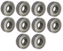 DURAFORCE (10 Each) 6000-ZZ, 6000-2Z, 7100KPP Shielded Radial Ball Bearing 10X26X8 SpinCo