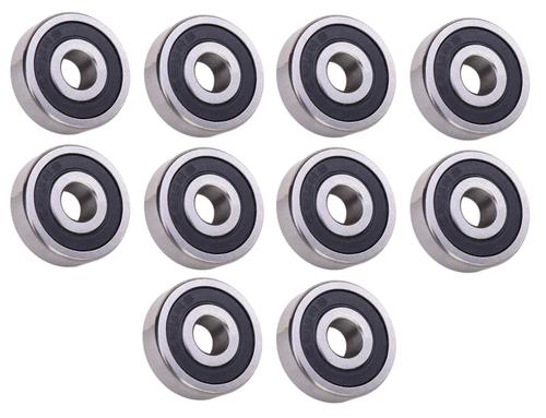DURAFORCE (10 Each) 625-2RS, 625LU, R1650-2RS Sealed Radial Ball Bearing 5X16X5 SpinCo