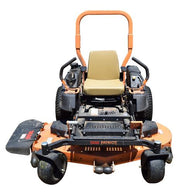 DURAFORCE Brown Zero Turn Lawn Mower Suspension Seat with Slides and Armrests SCAG Ariens