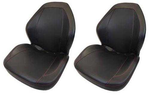 DURAFORCE Yamaha Rhino 450 660 700 Black Sewn Vinyl Bucket Seats 5UG-F4710-00-00 (2 Seats)