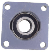 DURAFORCE 1-1/2" Four Bolt Flange Bearing Set Screws F4B-SC-108, UCF208-24 SpinCo