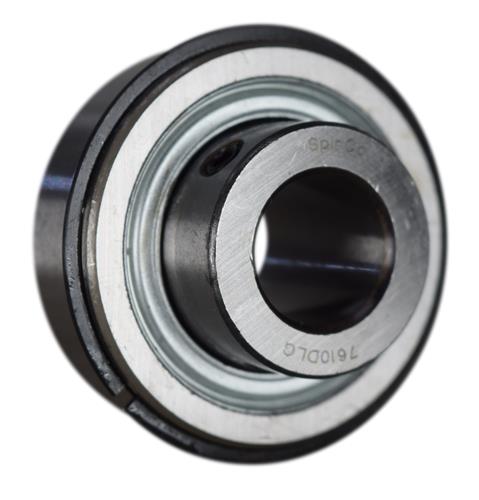 DURAFORCE 5/8" Ball Bearing With Set Screws and Snap Ring 7610DLG, S8702-88, WE510, 4768K5
