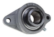DURAFORCE 1-1/4" Two Bolt Flange Bearing W/ Lock Collar HCFT206-20, RCJT-1-1/4S, VF2E-220S
