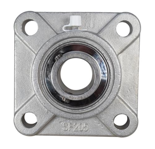 DURAFORCE 1" Stainless Steel Four Bolt Flange Bearing SSUCF205-16, SUCSF205-16, CRFS-PN16