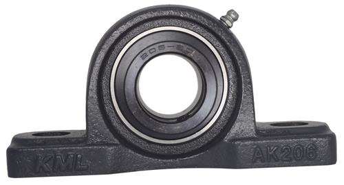 DURAFORCE 1-1/4" Pillow Block Bearing W/ Lock Collar HCAK206-20 SpinCo