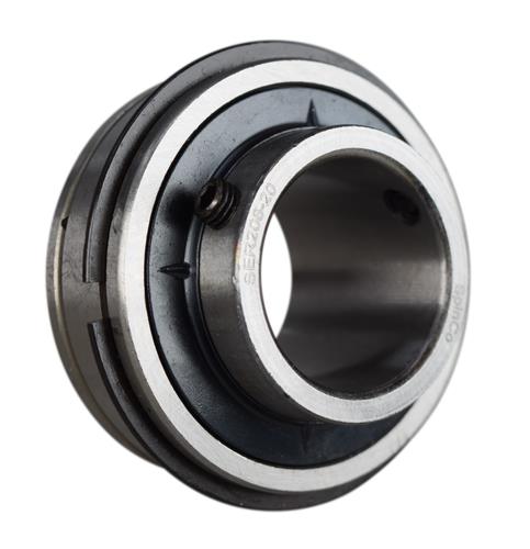DURAFORCE 1-1/4" Insert Bearing With Snap Ring SER206-20, ER-20R, VER-220S SpinCo
