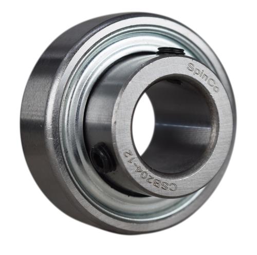 DURAFORCE 3/4" Insert Ball Bearing With Set Screws CSB204-12, FHSR204-12, YA012RR SLS-112