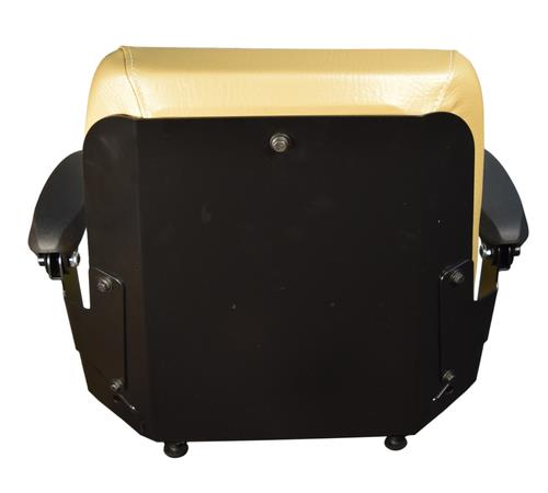 DURAFORCE Brown Zero Turn Lawn Mower Seat Armrests Slides SCAG Ariens