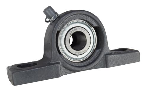 DURAFORCE 5/8" Light Duty Pillow Block Bearing W/ Lock Collar ALP202-10G, FHPWC202-10G