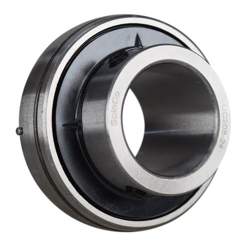 DURAFORCE 1-1/2" Insert Ball Bearing With Set Screws UC208-24 INS-SC-108 GY1108KRRB VS-224