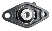 DURAFORCE 1/2" Two Bolt Flange Bearing Set Screws UCFL201-08, VF2S-208, F2B-SC-008, SFT-08