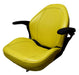 DURAFORCE John Deere Tractor Seat w/ Armrests Yellow 650 750 850 900HC 950 1050 CH16115