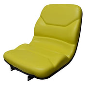 DURAFORCE John Deere Tractor Seat Yellow W/ Flip Hinge 650 750 850 900HC 950 1050 CH16115