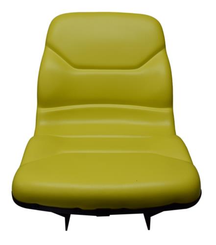 DURAFORCE John Deere Tractor Seat Yellow W/ Flip Hinge 650 750 850 900HC 950 1050 CH16115