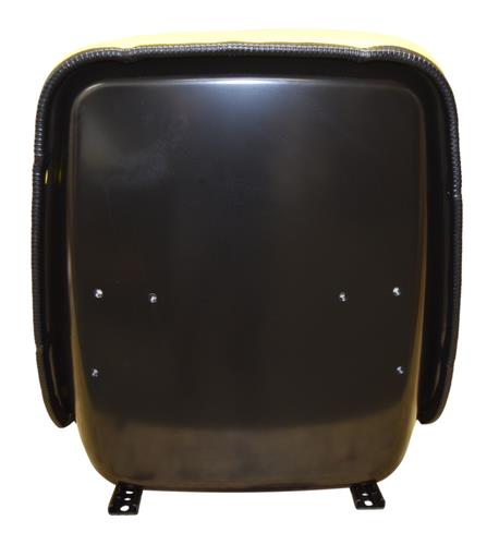 DURAFORCE John Deere High Back Lawn Mower Compact Tractor Seat With Slides Yellow