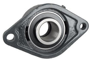 DURAFORCE 1-1/2 Two Bolt Flange Bearing W/ Lock Collar HCFT208-24 VF2E-224 RCJT-1-1/2