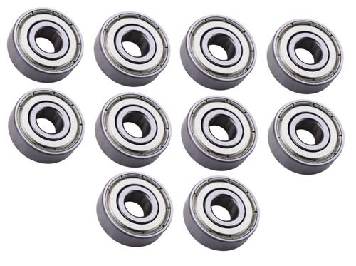 DURAFORCE (10 Each) 1603-ZZ Sealed Radial Ball Bearing 5/16 ID X 7/8 OD X 9/32 Wide SpinCo