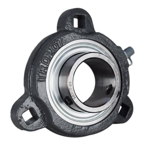 DURAFORCE 1-7/16" Three Bolt Flange Bearing SBTRD207-23G, FHSF3X207-23G, VF3S-123 SpinCo