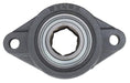 DURAFORCE 1-1/4" Hex Two Bolt Ductile Flange Bearing for Progressive Turf 213025 SpinCo