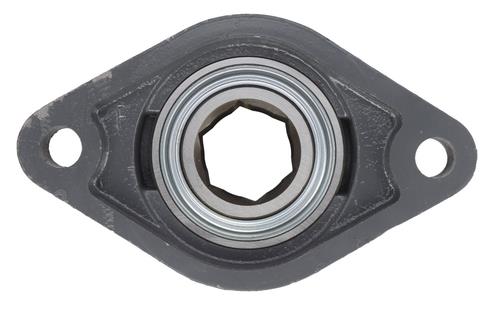 DURAFORCE 1-1/4" Hex Two Bolt Ductile Flange Bearing for Progressive Turf 213025 SpinCo