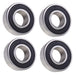 DURAFORCE (4 Each) 1623-2RS Sealed Radial Ball Bearing 5/8 ID X 1-3/8 OD X 7/16 Wide